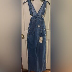 Lana Roux overalls, XS, wide leg, new with tags